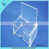 Customize a4 a5 All Size Acrylic File Tray thumbnail-3