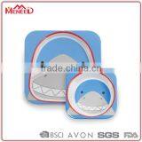 Shark Shape Melamine Plates and Bowls, Good Quality Children Japan and South Korea Tableware thumbnail-1