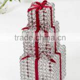 Dongguan Hot Led Christmas Decoration Iron Acrylic Gift Box thumbnail-4