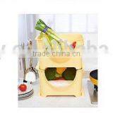 Plastic Receive Basket/fruit and Vegetable Storage Container thumbnail-2