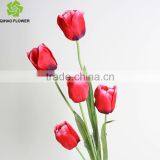 Real Touch Decorative Tulip Artificial Tulip Flower for Garden and Home Decoration thumbnail-1