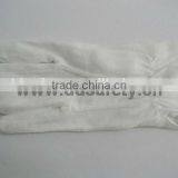 DDSAFETY 2017 100% Bleach Cotton Interlock PVC Dots Shirred Safety Gloves thumbnail-2