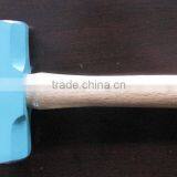 Drop Forging Blue Sledge Hammer Head With Wooden Handle thumbnail-3
