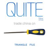 Triangle Steel File Rubber Handle High Carbon Triangle Steel File