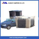 Family Camping Outdoor Car Roof Top Tent With 270 Degree Awning for Car
