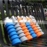 UCHOME TOP Hot Sale Outdoor 100% Food Grade Travel Foldable Collapsible Silicone Water Bottle thumbnail-1