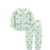 New Design 100% Cotton Pajama Sleepwear for Children,flower Printing Fabric for Pajama Children thumbnail-1