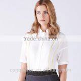 Hot 2015 Cotton Shirt With Taps Casual Woman Wear WMST03 thumbnail-2