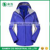 Quality Supplier Multi Color Women 100% Polyester Soft Shell Jacket thumbnail-4