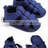 2017 Cheap Fashion Blue Baby Walker Shoes Baby Boys Shoes Gray Children First Walker Toddler Summer Sandals thumbnail-2
