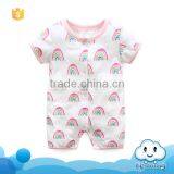 SR-269G Baby Summer 2017 Wholesale Children Clothing USA Baby Girls Rompers Kids Boys Bodysuit Baby Clothes Short Sleeve Romper