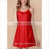 OEM Service Women Sleepwear Round Neck Slip Sexy Nighty thumbnail-5