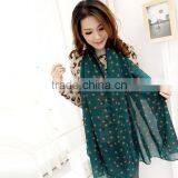 Lady Dots Spot Chiffon Soft Shawl Scarf Neck Wrap Head Scarf Styles 19143 thumbnail-3