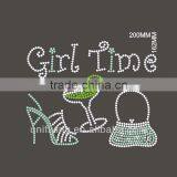 High Heels Juice Bag Transfer Rhinestone Pattern thumbnail-1