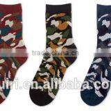 New Autumn Winter Cotton Men Socks Wholesale Korean Classic Camouflage Socks thumbnail-2