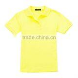 Breathable and Comfortable Short Sleeve Women Polo Shirts Made of 100% Cotton thumbnail-3