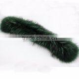 Myfur Natural Animal Fur Dyed Long Size Raccoon Fur Collar Hooded for Winter Coat thumbnail-3