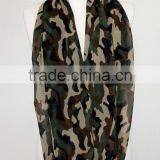 Camouflage Pattern Chiffon Infinity Scarf, Circle Scarf, Long Scarf, Summer Scarf, Gift Ideas For Her Women Fashion Accessories thumbnail-5