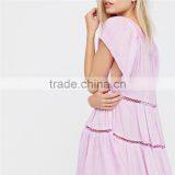 Factory Direct Sales Flowy Boho Style Fat Women Super Mini Dresses thumbnail-5