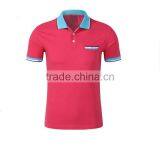Custom T Shirts For Men With Collar Short Sleeve Dry Fit Polo Shirts 100% Cotton thumbnail-3