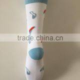 Amazon Supplier 100% Organic Cotton Women / Men Custom Design Your Own Colorful Dress Socks thumbnail-6