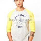 Contrast Sleeve Tee Shirts thumbnail-1
