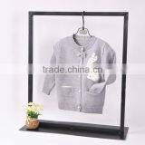 Wholesale Long Sleeve O Neck High Quality Knitting With Rabbit Pattern Girl Sweater Cardigan thumbnail-3