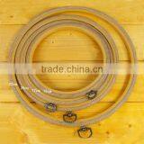 Hand Made DIY Knitting Tool Cross Stitch Hoop Retro ABS Embroidery Hoops Frames thumbnail-1