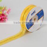 25mm Sheer Organza Pull Bow Ribbon With Satin Center thumbnail-1