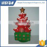 Rotatable X'mas Tree Calendar in Wood thumbnail-1