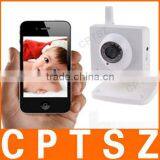 Best Selling H.264 300K Pixel CMOS Sensor Wireless Infrared Network IP Camera Indoor Supporting Mobile Viewing, OEM Available thumbnail-1