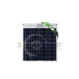 10W Solarland White Backsheet Semi - Flexible Marine Solar Power Panels for House thumbnail-1