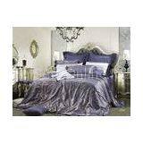 King Size Silk Jacquard Soft Luxury Bed Sets For Four Season thumbnail-1