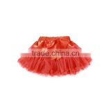 Pinkycolor Tulle Flower Birthday Party Bust Skirt with Bowknot