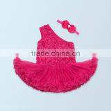 Baby Girls Romper Dress Summer Soft Cotton Baby Floral Romper