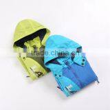 Children's Hooded Turtle-neck Colorful Sweep Jacket thumbnail-1