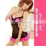 Hot Selling Factory Supply Attractive Price Sexy Sheer Teddy Lingerie thumbnail-1