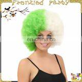 Green and White Ombre Two Tone Afro Kinky Hair FGW-0026 thumbnail-2