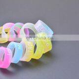 Fashion Couples Ring Candy Color Glow In The Dark Ring Hand Ring Silicone Elastic Rope thumbnail-5