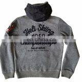 China Supplier Bulk Wholesale Clothing Casual Mens Knitted Hooded Zipper Outwear thumbnail-2