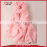 Instant Hijab White Silk Scarf for Painting Pure Silk Scarf thumbnail-1