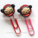 Customized Factory Price Soft Pvc 3d Bookmarks With Your Own Design