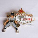 Custom Sport Baseball Colors Enamel Gold Silver Lapel Pin Badge thumbnail-3
