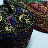 Mauritania Embroidered Wool Cap Africa Embroidered Wool Cap / Muslim Embroidered Wool Cap / Muslim Wool Cap thumbnail-2