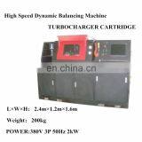 turbo core high speed dynamic balancing machine