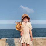 X1646/Fashionale High Quality Fresh Sweet Kids Girls All Match Sun Hat Straw Beach thumbnail-6