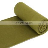 Polyester green fleece military army blanket for sale
