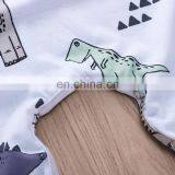 2019 Summer Dinosaur Animal Full Print KIDS BODYSUITS ROMPERS Infant Cotton Romper for 0-2years thumbnail-6
