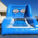Blue Inflatable Basketball Hoop Play Center Fun Basketball Game Court For Sale thumbnail-2