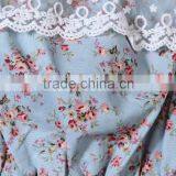 Wholesale Bulk Kids Clothing 2016 Baby off Shoulder Floral Printed Jumpsuit thumbnail-3